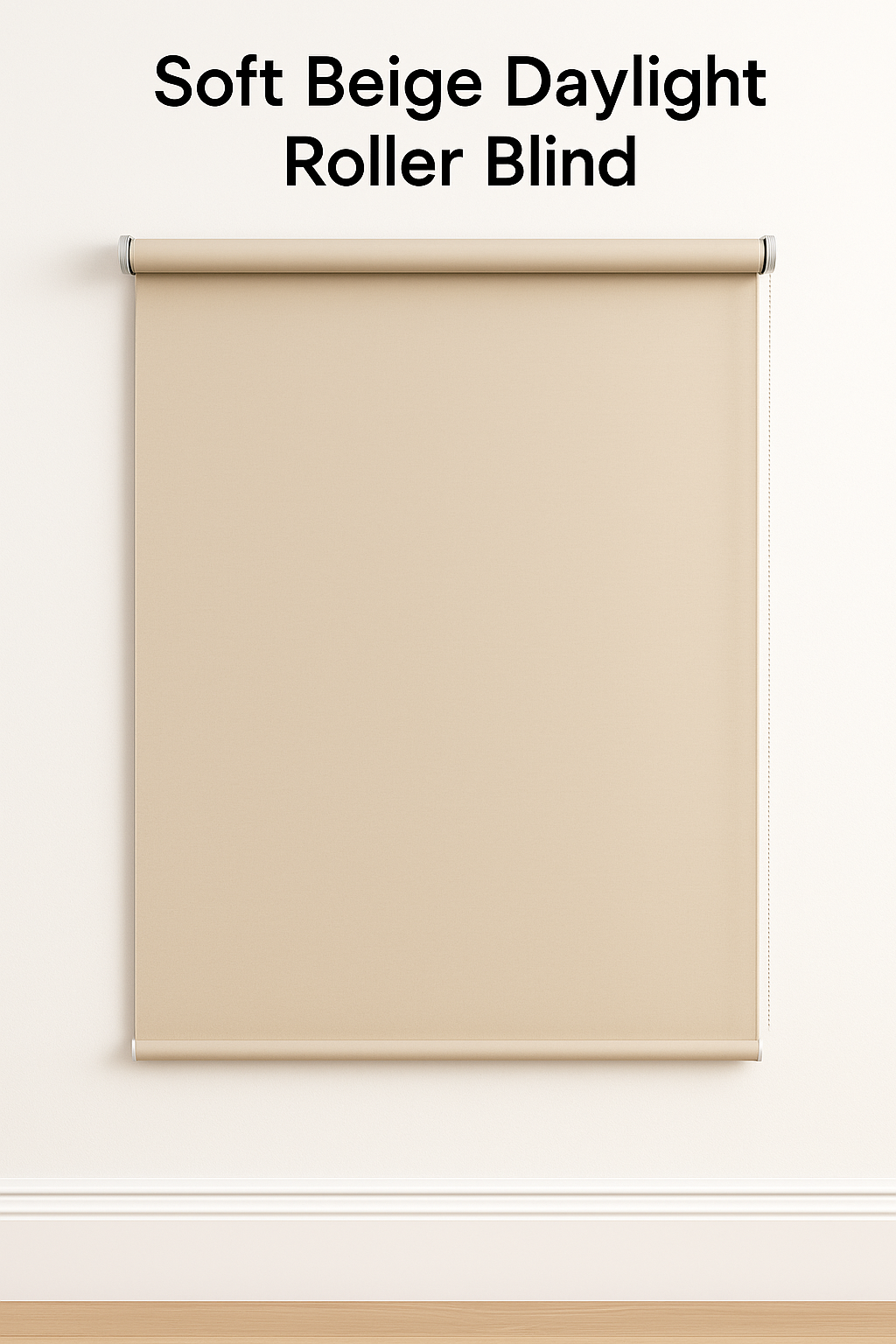 Soft Beige Daylight Roller Blind