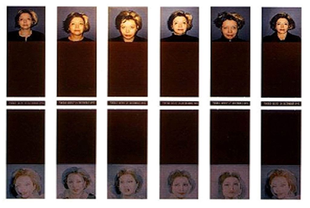 Orlan Images of the changes suffered during the artist's surgeries