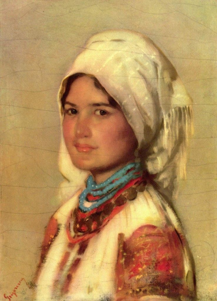 The peasant woman from Muscel