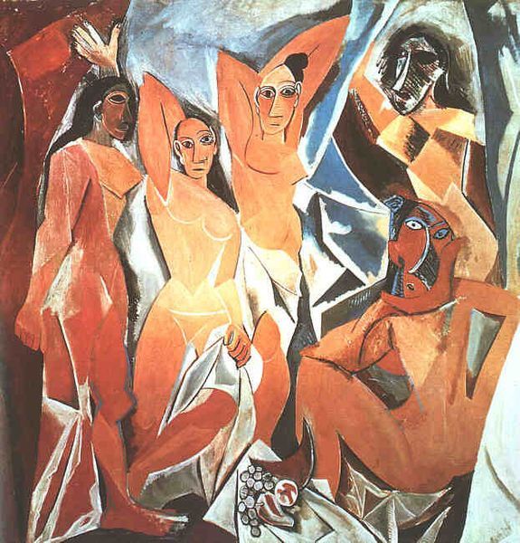 The Ladies of Avignon- 1907-Picasso