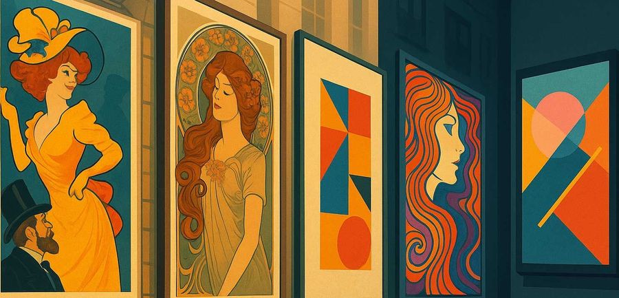 Poster Art - From Street Announcements to Cultural Icons