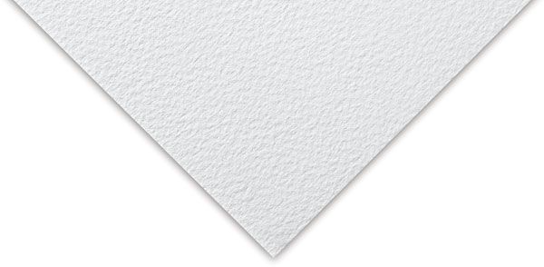 Cold-pressed watercolor paper with medium texture