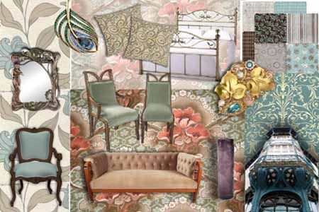 Art Nouveau items and other accessories