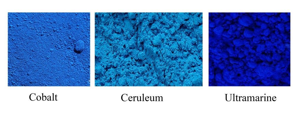 Blue pigments