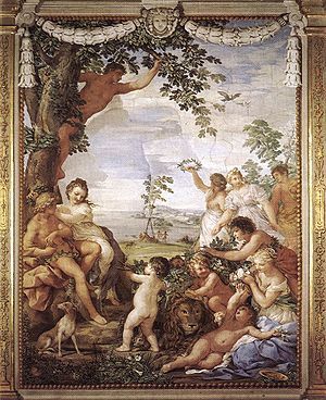 Pietro da Corona- Allegory of divine providence
