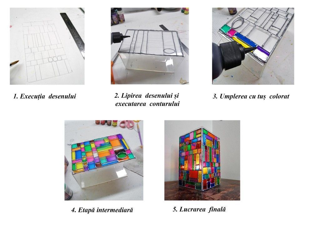 Candle holder execution stages