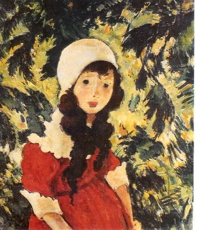 The Forester's Girl 1924 - Nicolae Tonitza