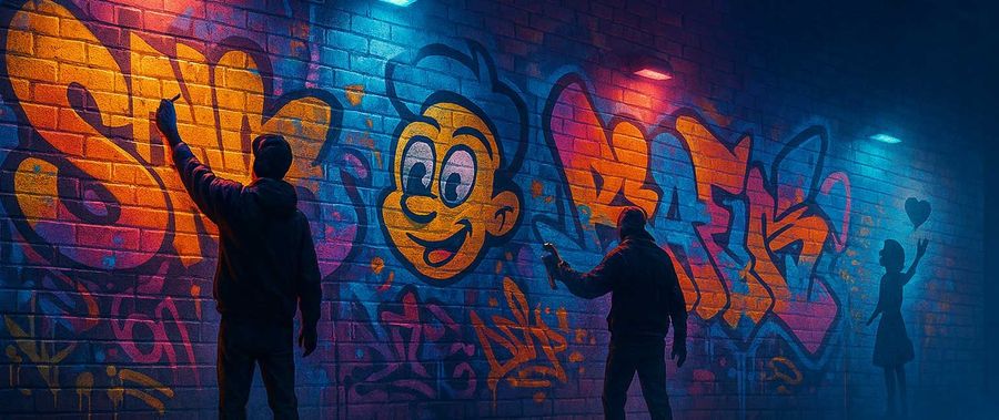 Street Art and Graffiti - From Urban Rebellion to Global Artistic Expression