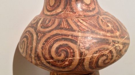 Ceramic painting – Vase from the Cucuteni culture