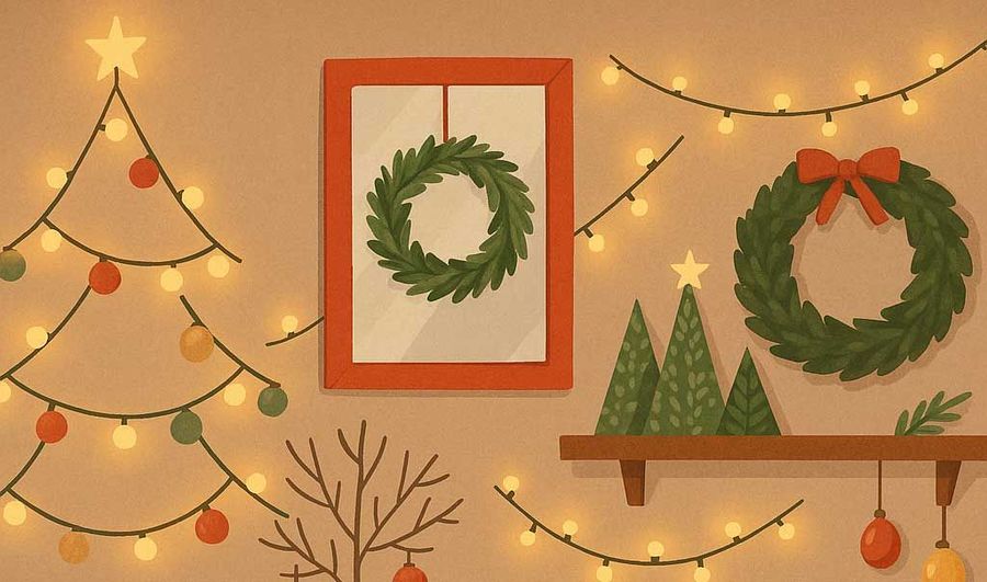Creative Christmas Decorative Ideas for Small Spaces