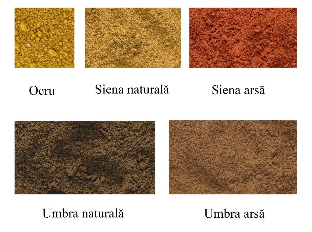 Ochre pigments