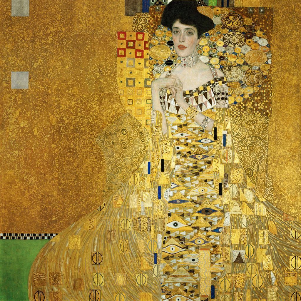 Gustave Klimt -Portrait of Adele Bloch Bauer
