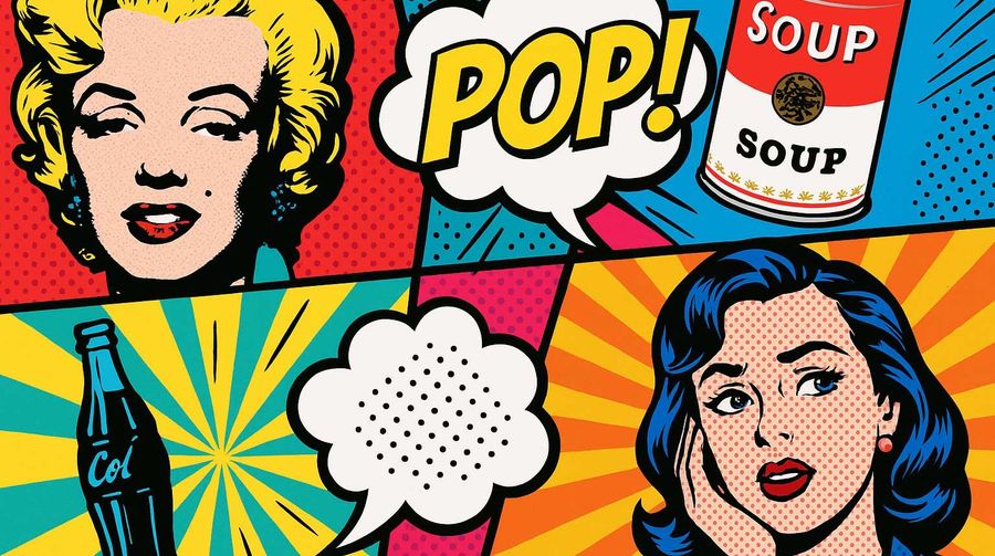 Pop Art - The Colorful Rebellion of Everyday Life