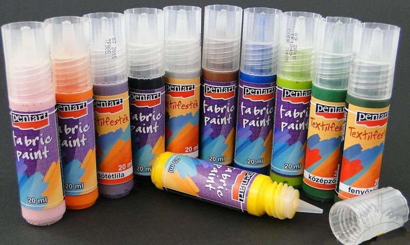 3D paint tubes for textiles