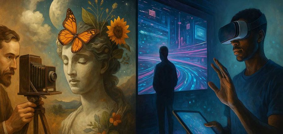 New Technologies in Art - From Photography to Digital Creation