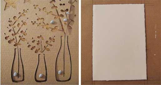 Pasting the template