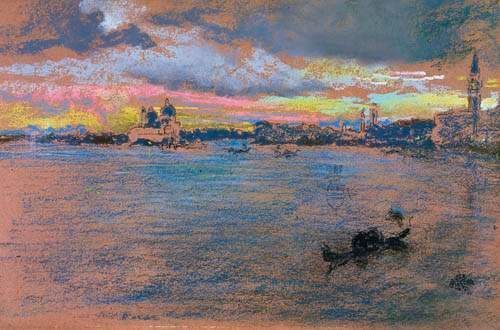 James Abott Whistler – Pastel sketch