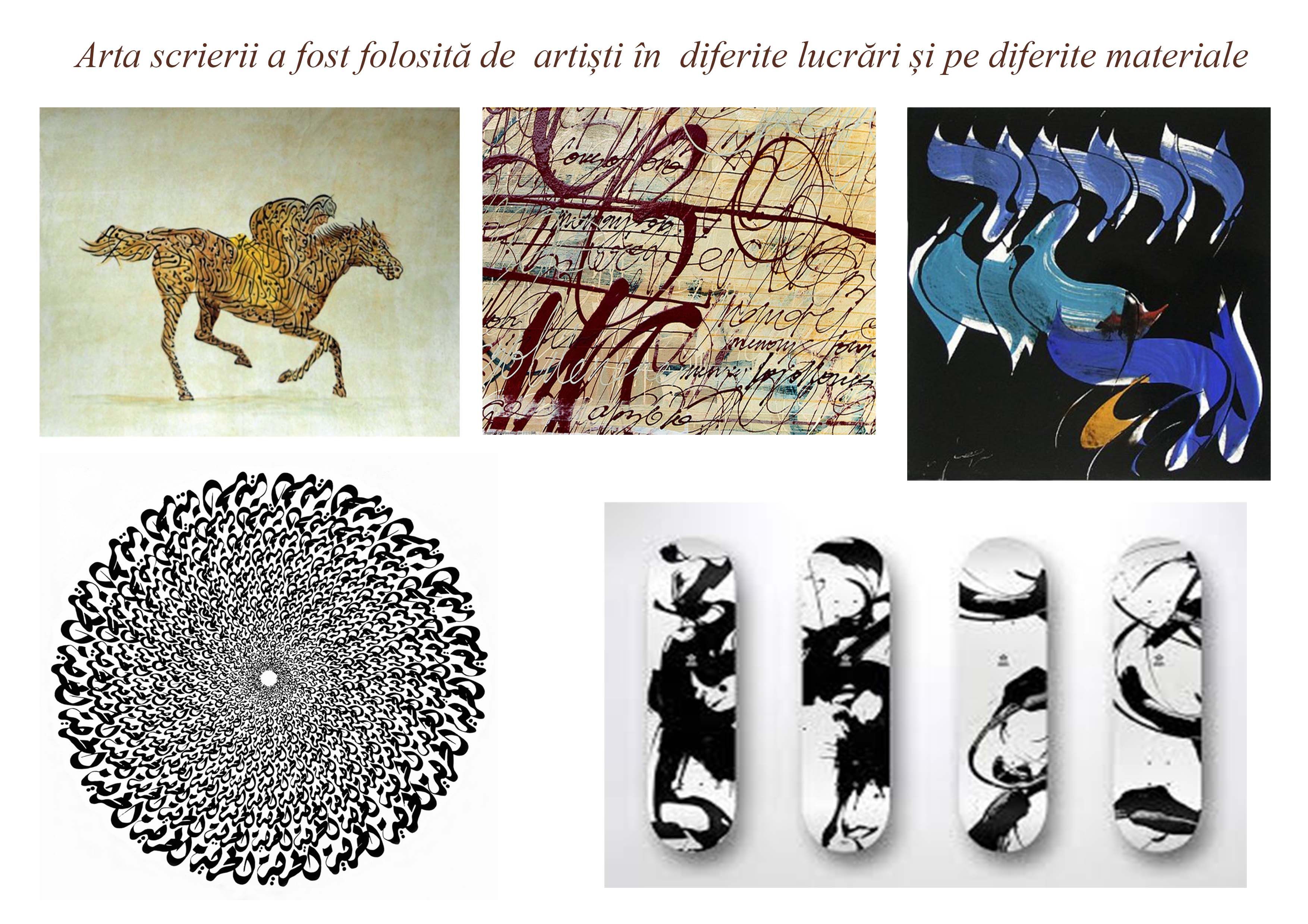 Calligraphy works