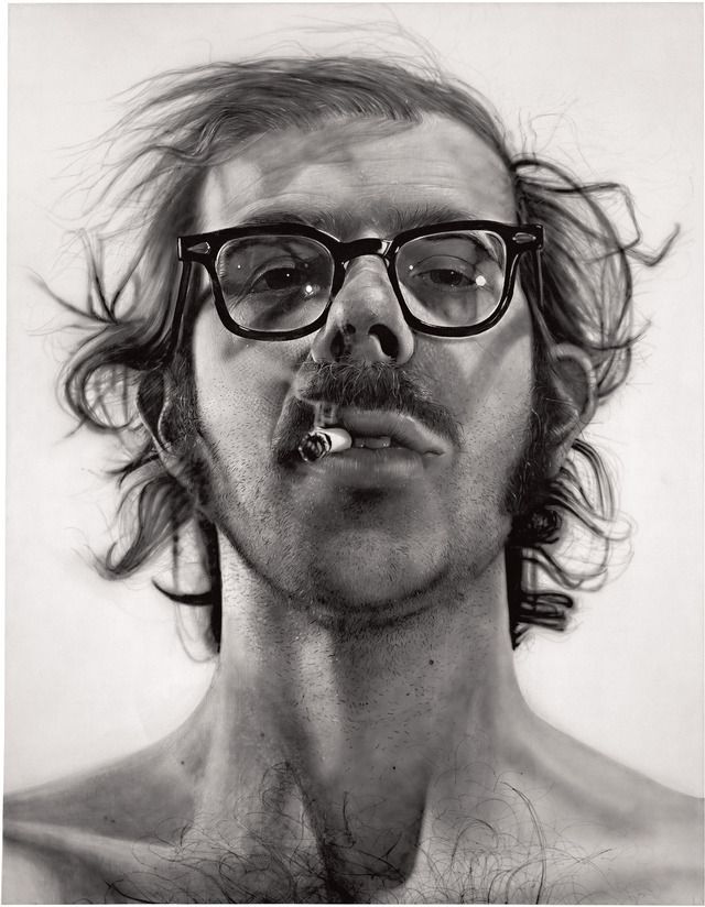 Giant Self Portrait - Chuck Close