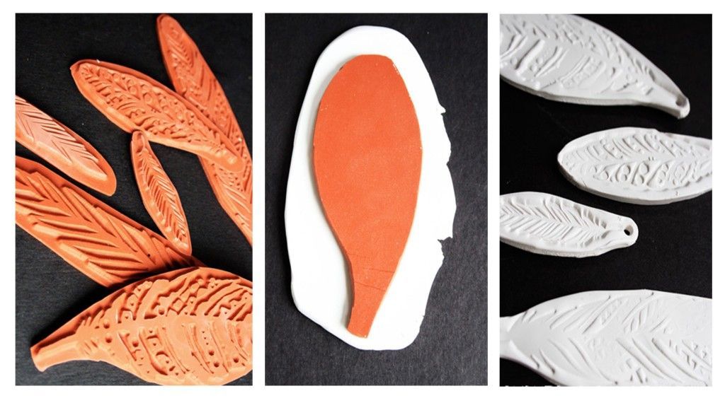 Feather imprinting