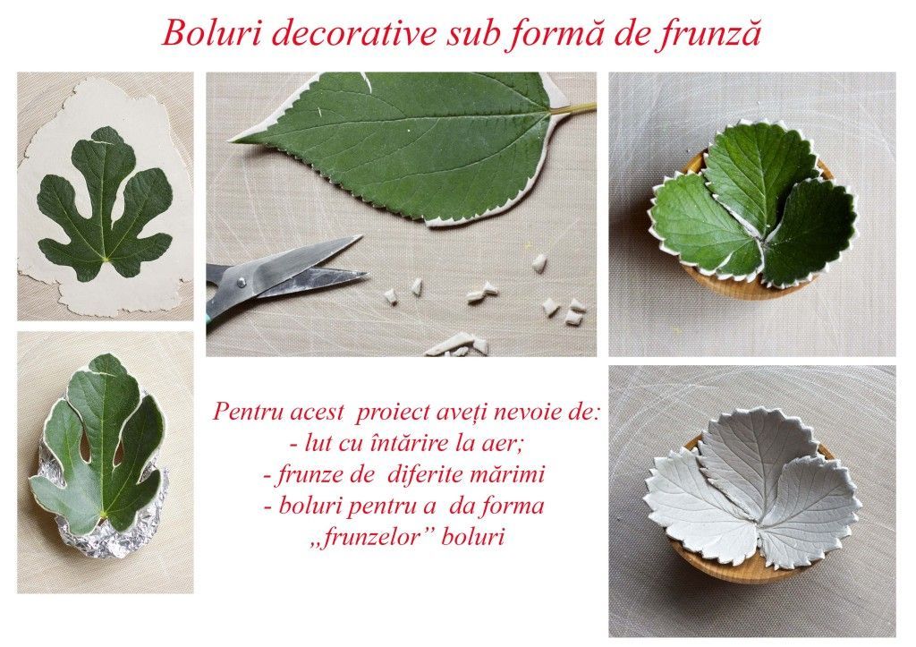 Decorative bowls execution stages