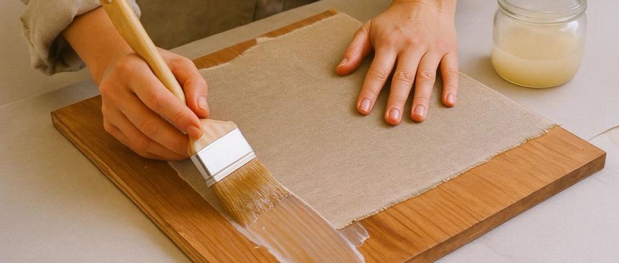 Maruflage in Art: The Technique of Gluing Supports