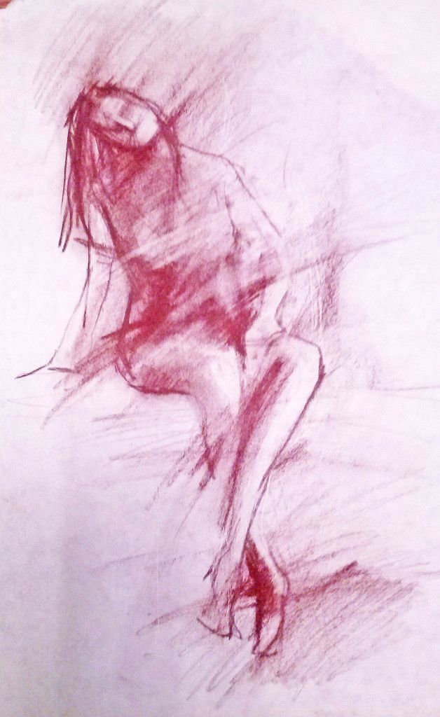 Human figure sketch 1