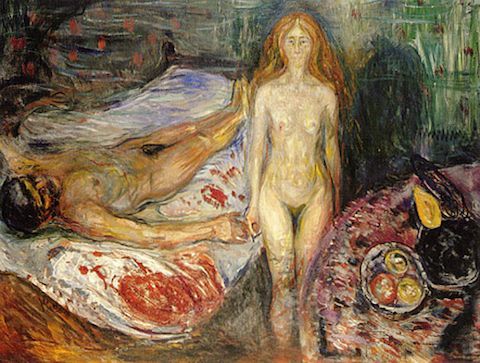 Edvard Munch - The Death of Marat