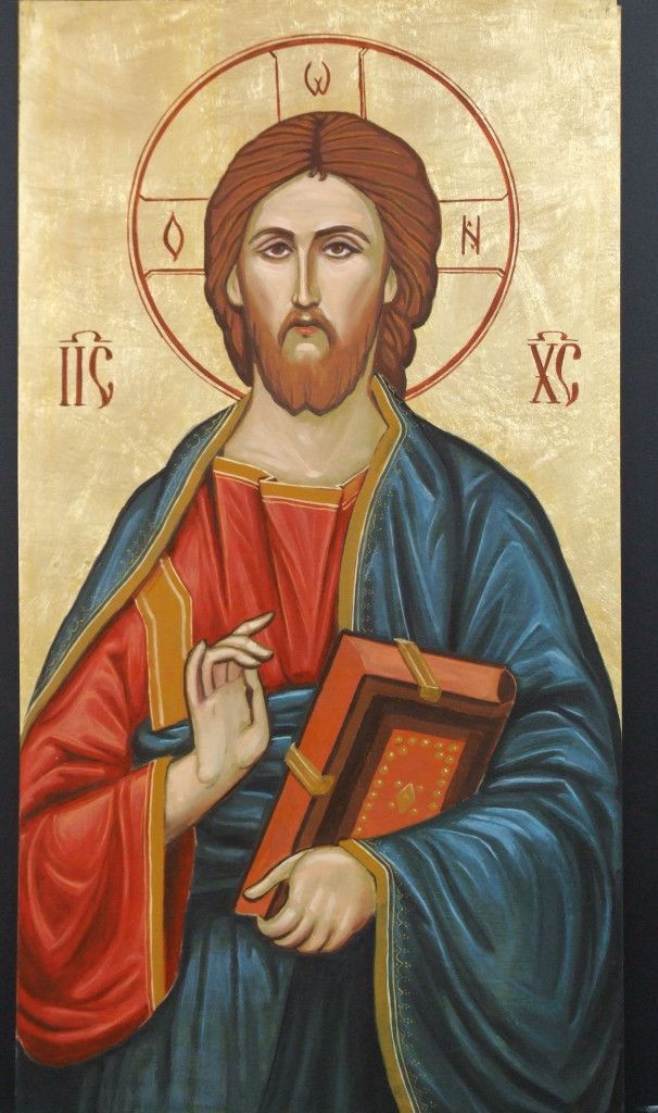 Byzantine style icon - Jesus