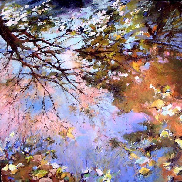 Colette Odya Smith – Pastel over watercolor
