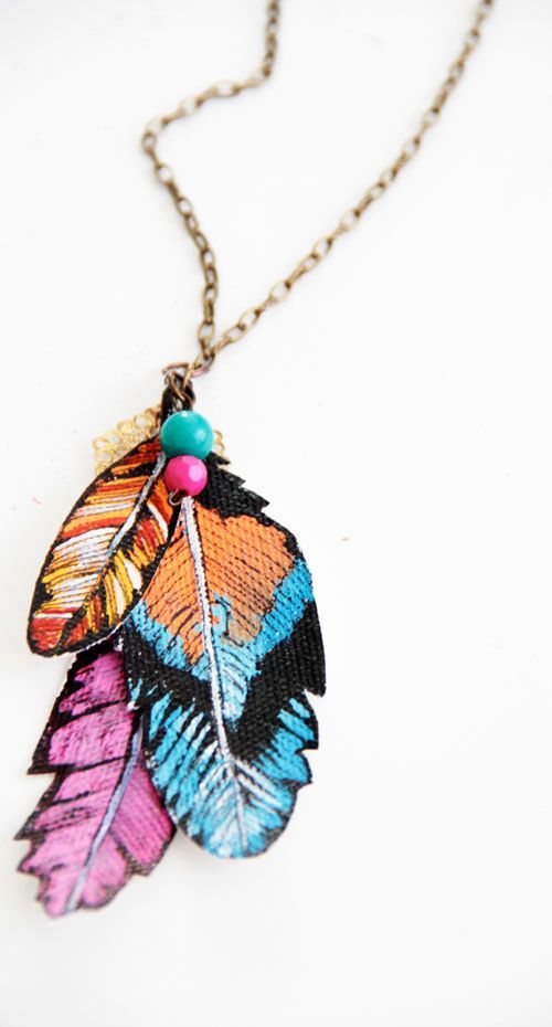 The finished necklace
