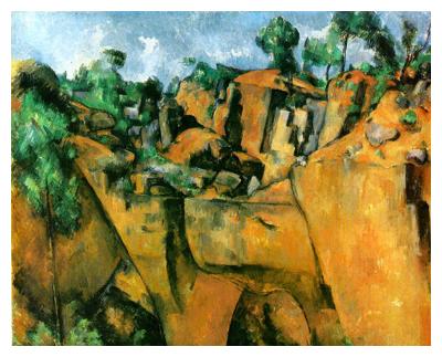 The Cezanne Phase - Bibemus Career, 1895 - Cezanne