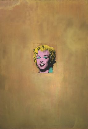Gold Marilyn Monroe - Andy Warhol