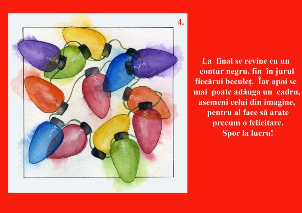 Light bulb greeting card