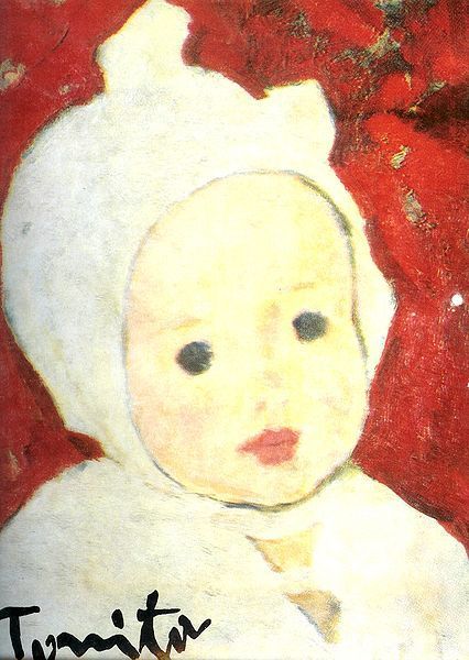 Child Portrait 1926 - Nicolae Tonitza