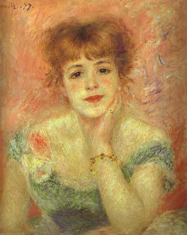 Portrait of Jeanne Samary – Renoire