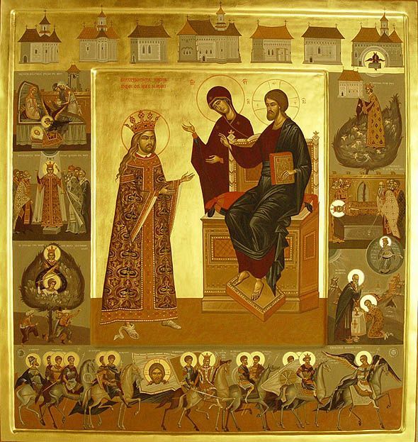 Golden icon