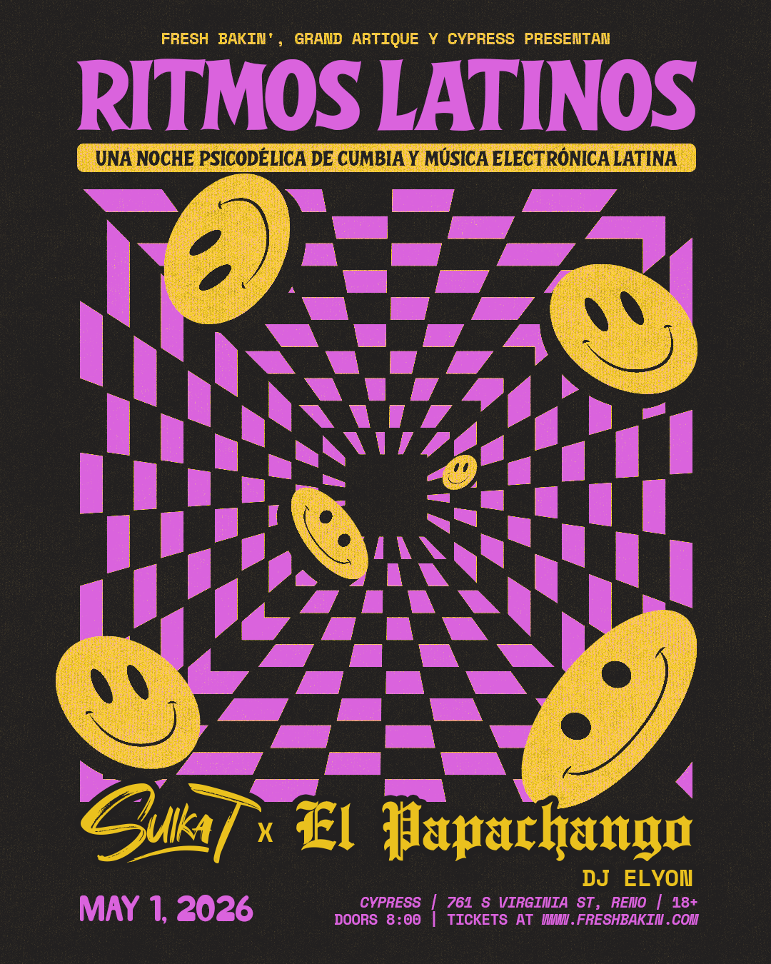 Suika T & El Papachango perform at Cypress in Reno on May 1