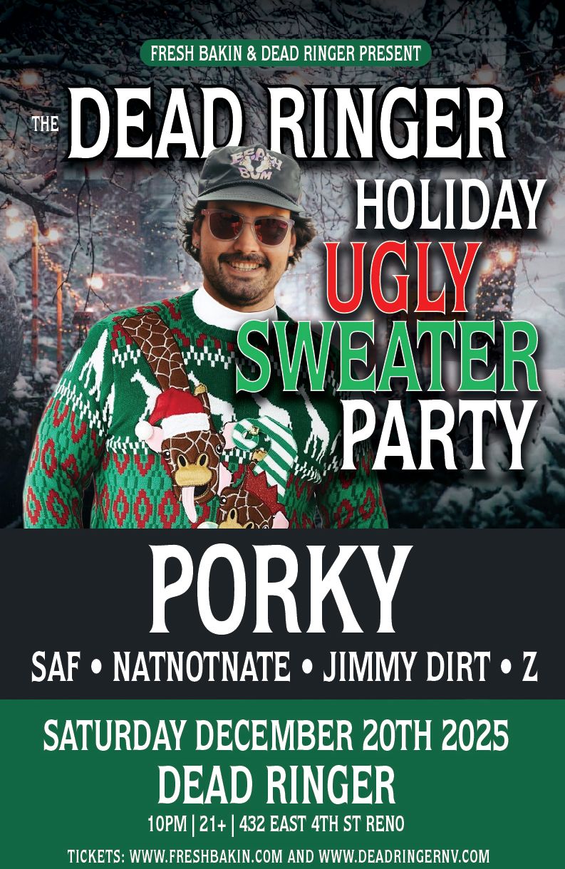 Porky Holiday Ugly Sweater Party at Dead Ringer
