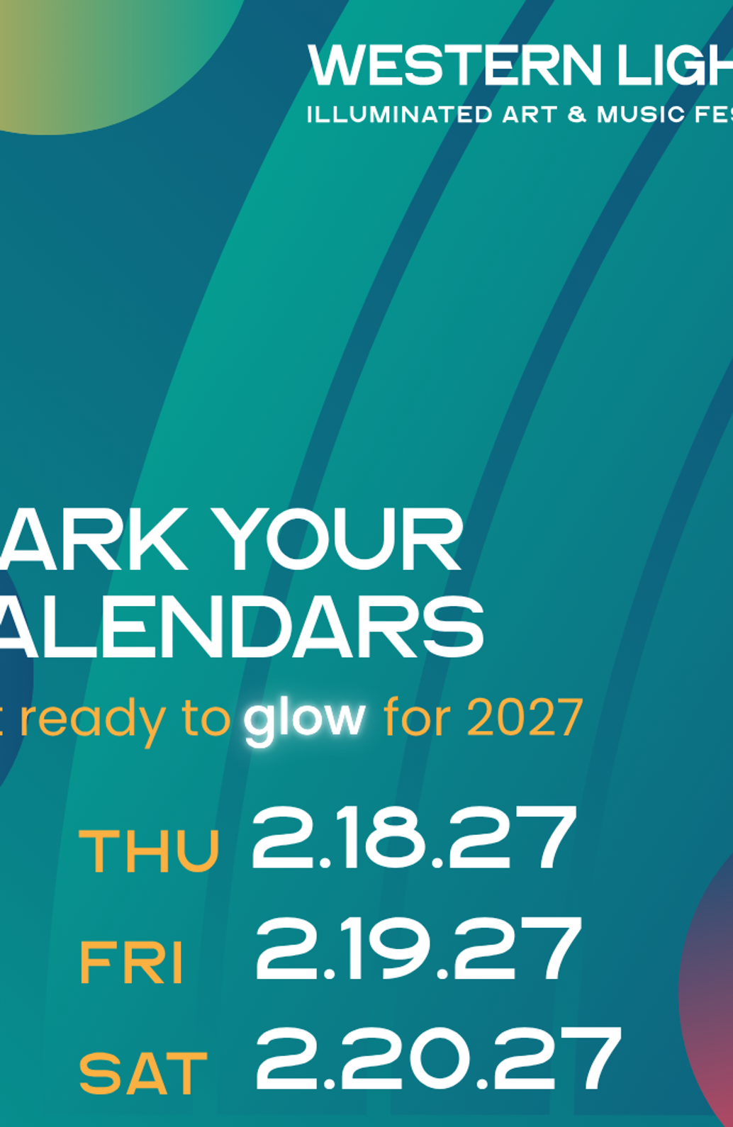 Western Lights February 18 - 20, 2027 Reno, Nevada