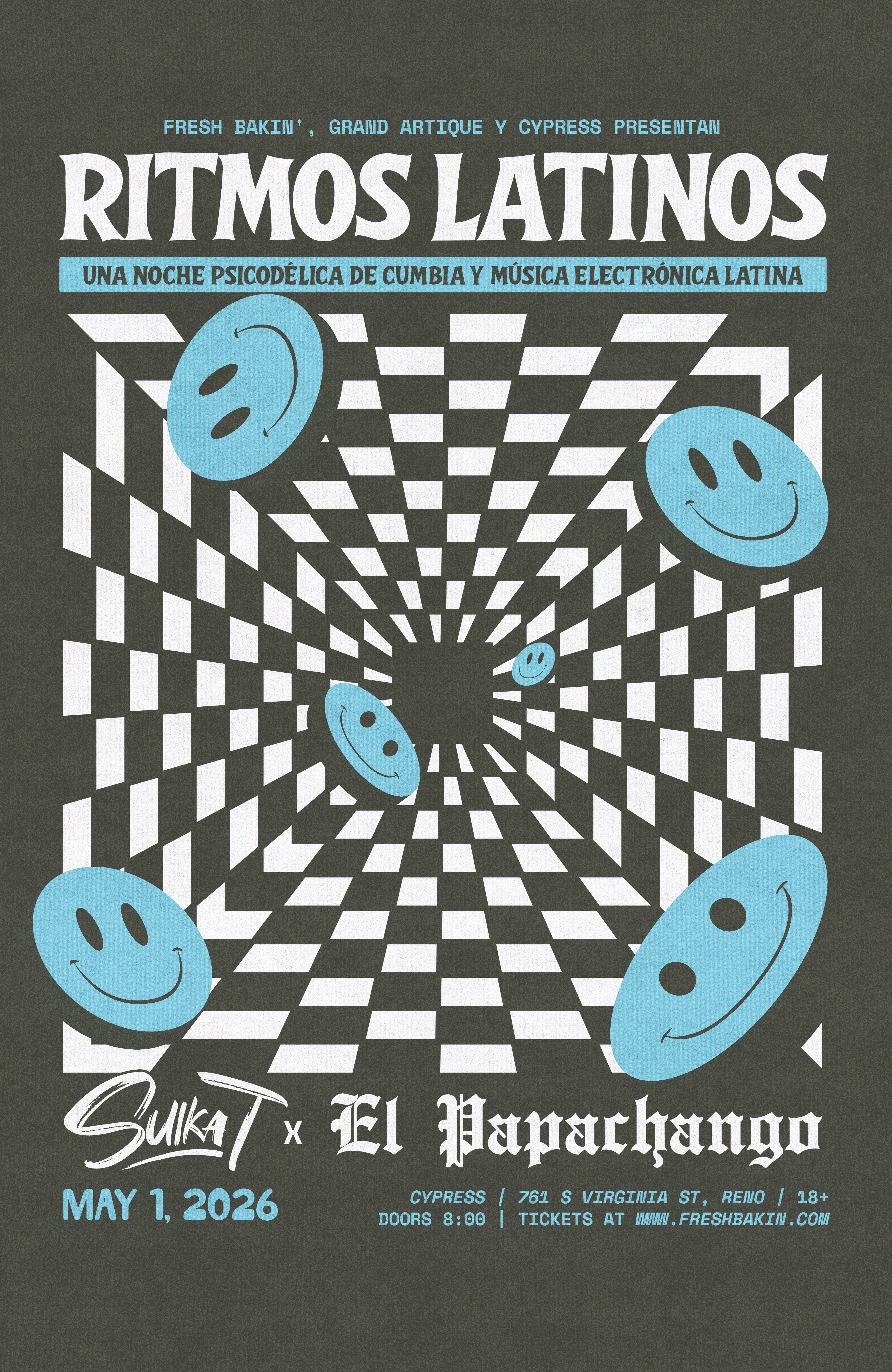 Suika T & El Papachango perform at Cypress in Reno on May 1