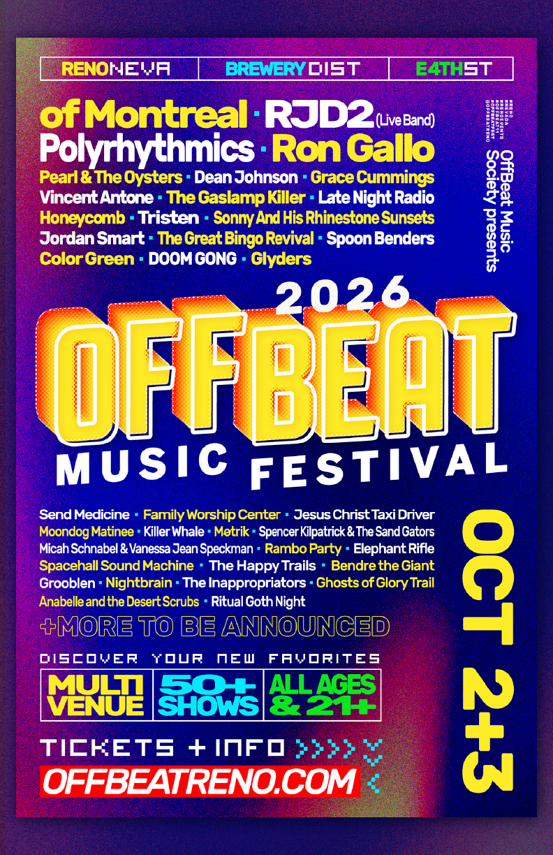 OffBeat Festival 10/2 - 10/3, 2026