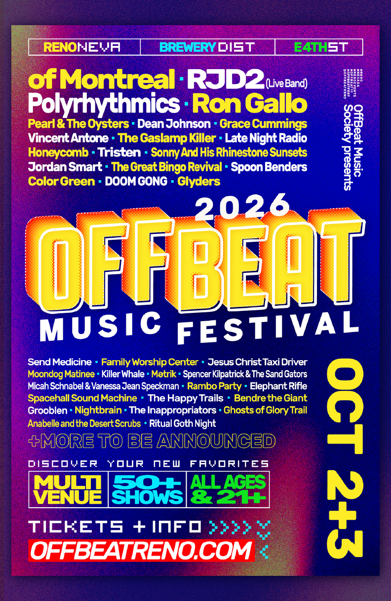 OffBeat Festival 10/2 - 10/3, 2026
