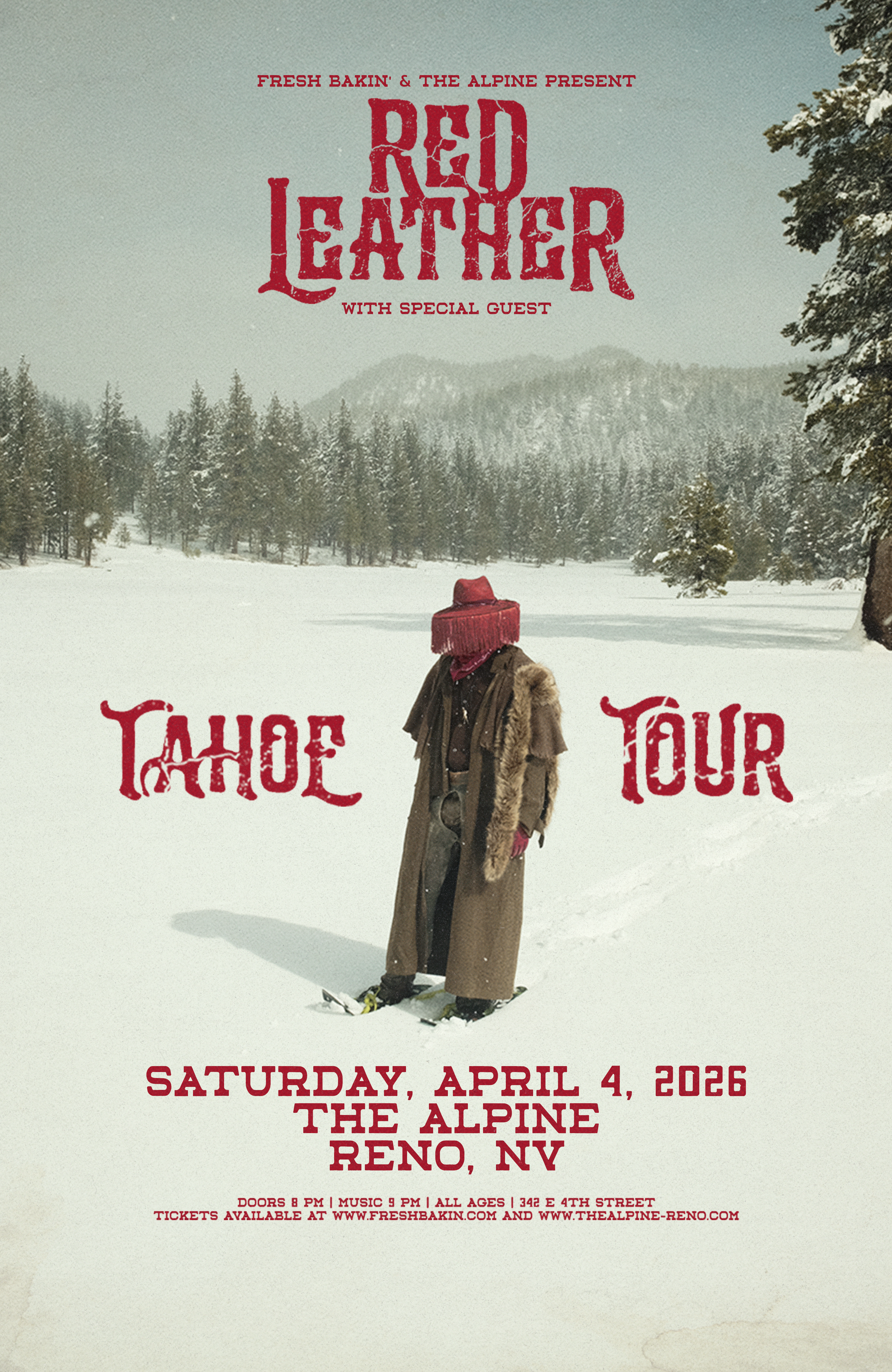 Red Leather Reno The Alpine April 4, 2026