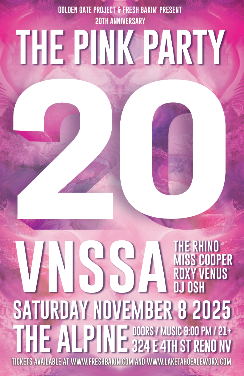 Pink Party Reno 11 8 2025 with VNSSA
