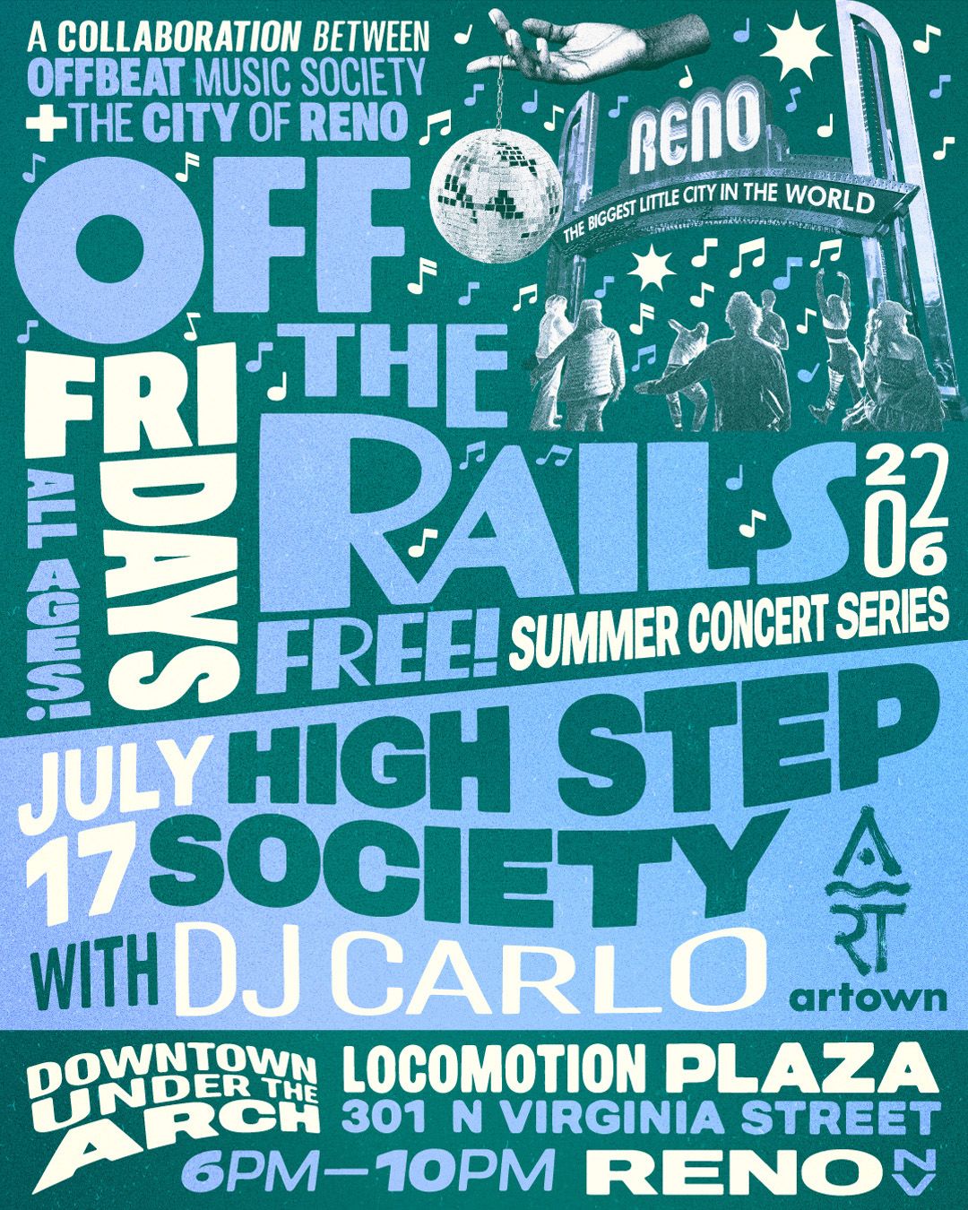 Off The Rails July 17 2026 Reno