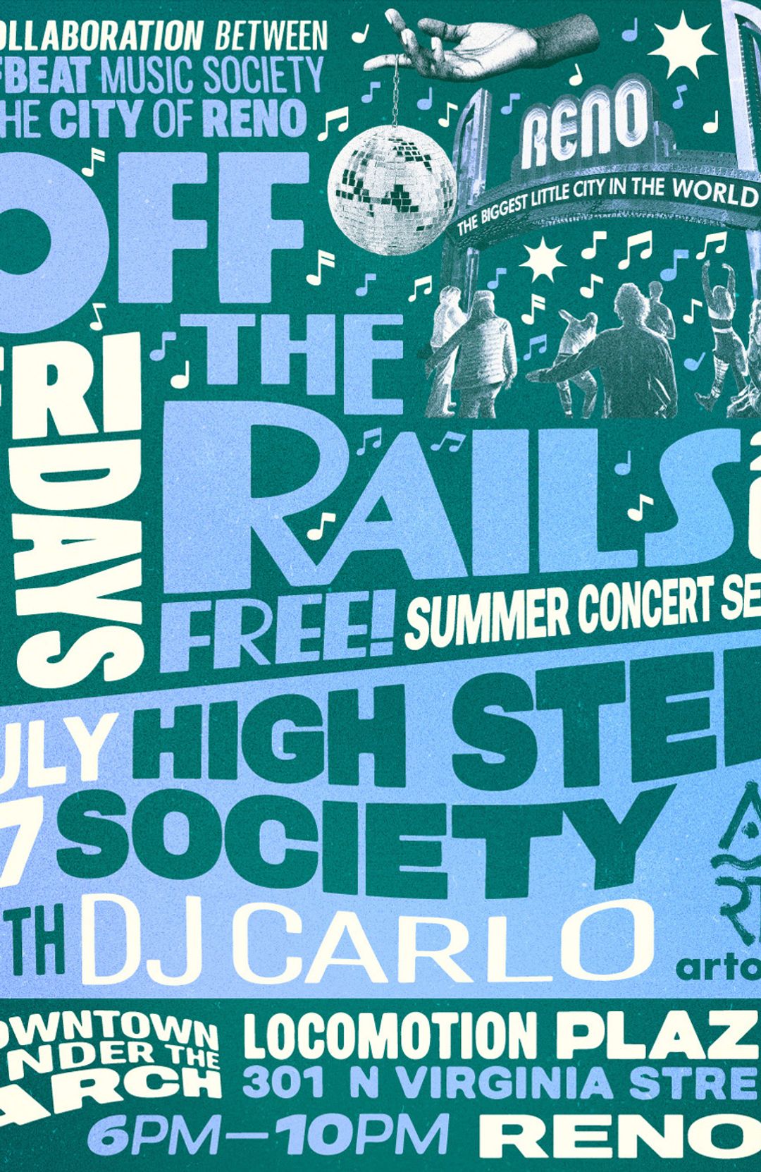 Off The Rails July 17 2026 Reno