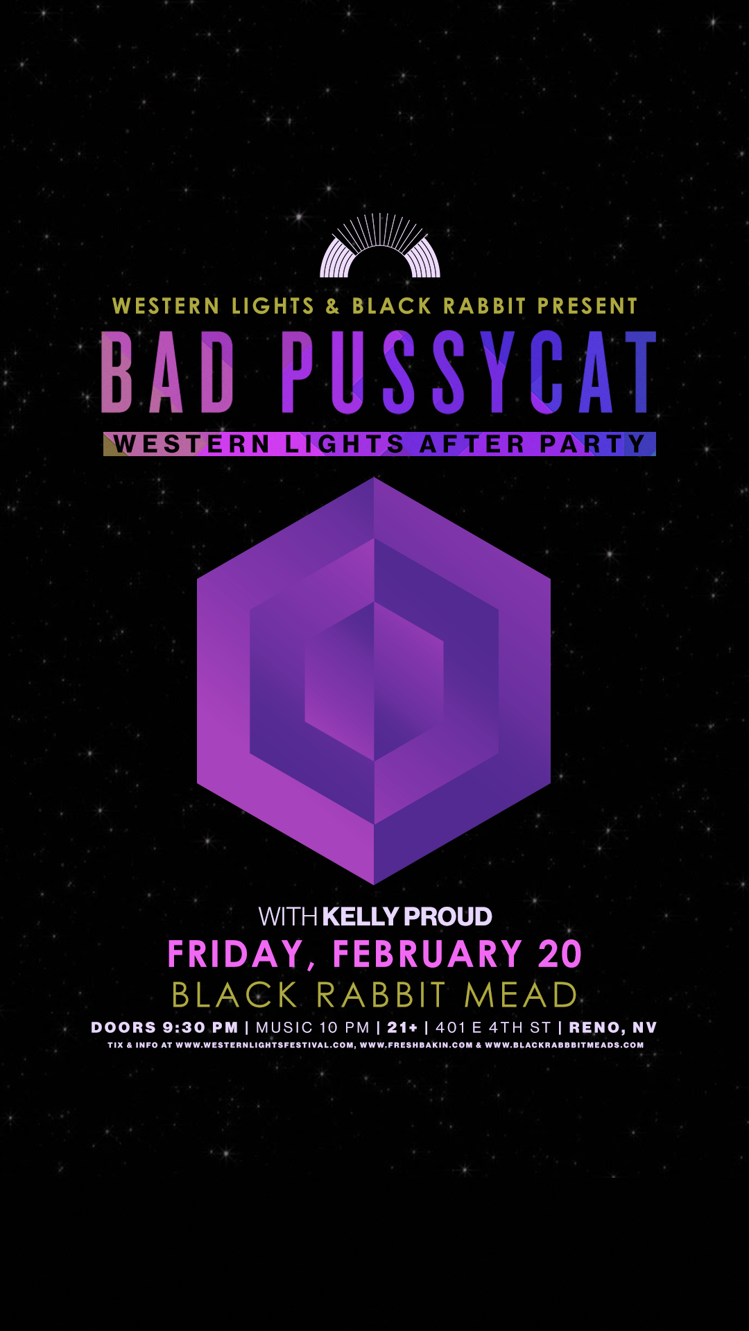 Bad Pussycat Black Rabbit Mead February 20, 2026 Reno