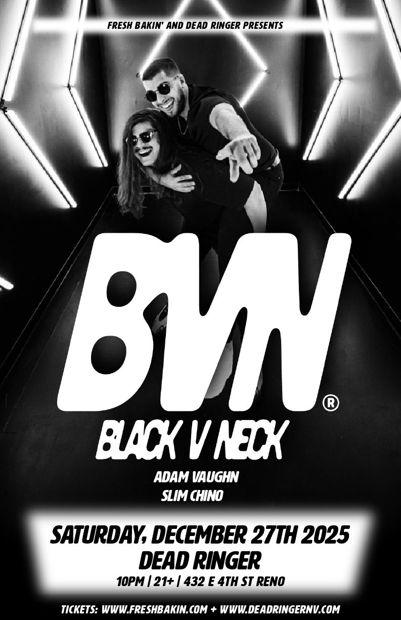 Black V Neck at Dead Ringer