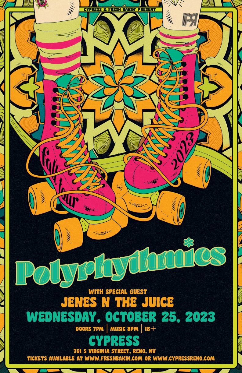 Polyrhythmics perform in Reno on October 25, 2023 w/ JeNes N The Juice at Cypress